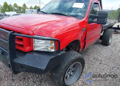 2001 Ford F-350 Xl/Xlt из США, поврежденный, VIN 1FTSF31F61EB53014